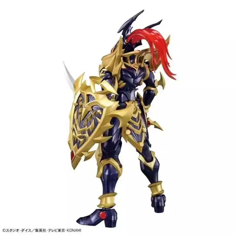 Bandai Original Anime Yu-Gi-Oh! Duel Monsters Figure-rise BLACK LUSTER SOLDIER Action Figure Assembly Model Toys Ornaments Gifts