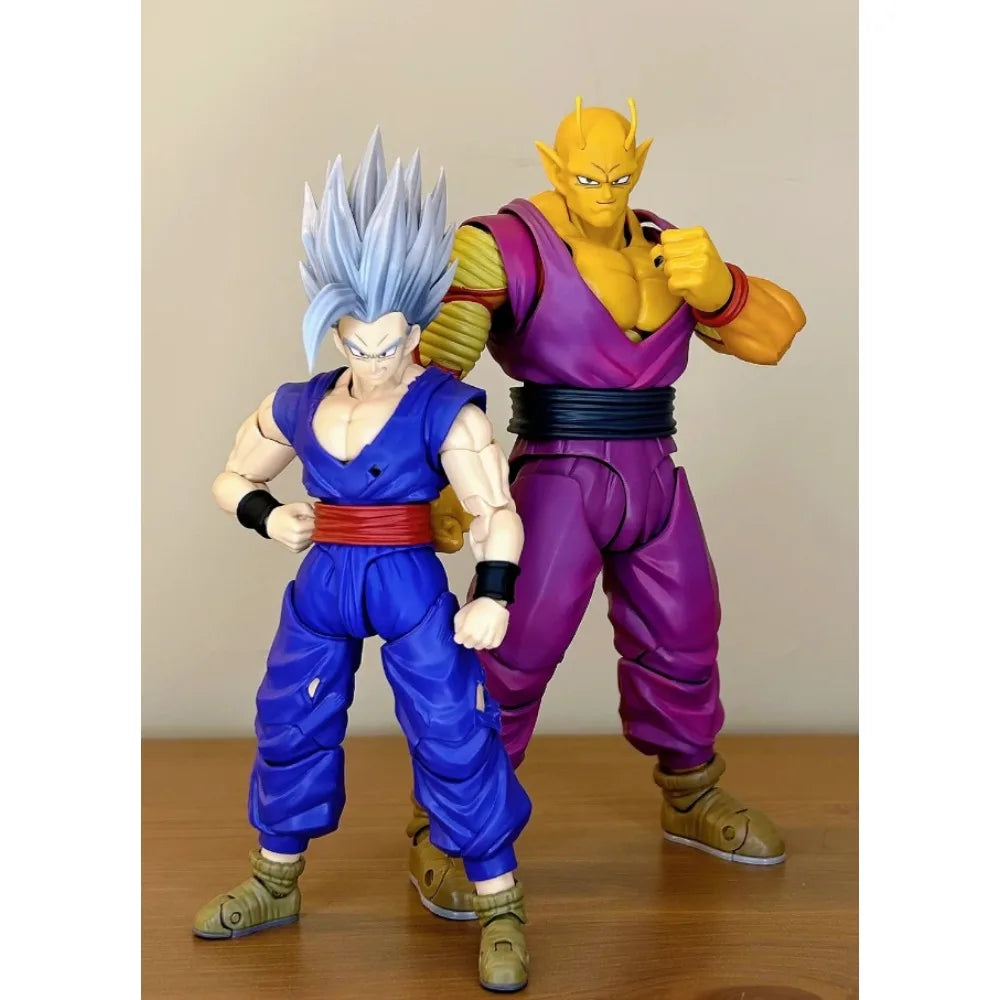 Original BANDAI Dragon Ball Superhero Theater Version Piccolo Gohan Goku Vegeta SHF Anime Action Figures Collection Model Toy