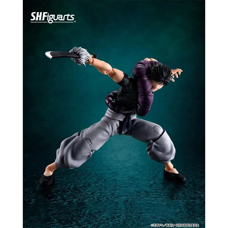 Bandai Original SHF Jujutsu Kaisen Toji Fushiguro Anime Action Figure Collectible Model Toys Ornaments Gift Children Kid Boy