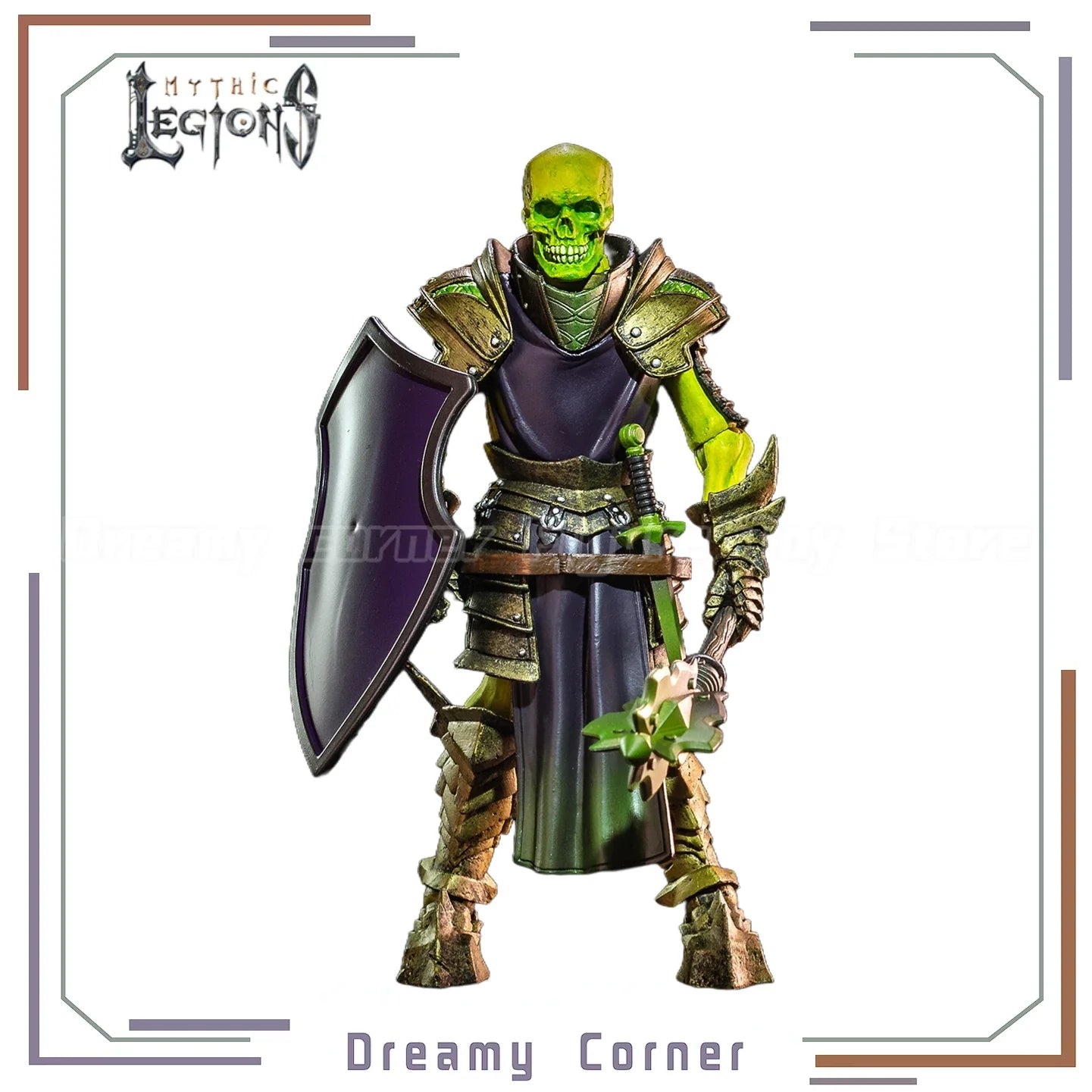 【Auf Lager】Original Four Horsemen Studio Mythic Legions All-Stars 4 Scaphoid Actionfigur Spielzeugmodell-Sammlung