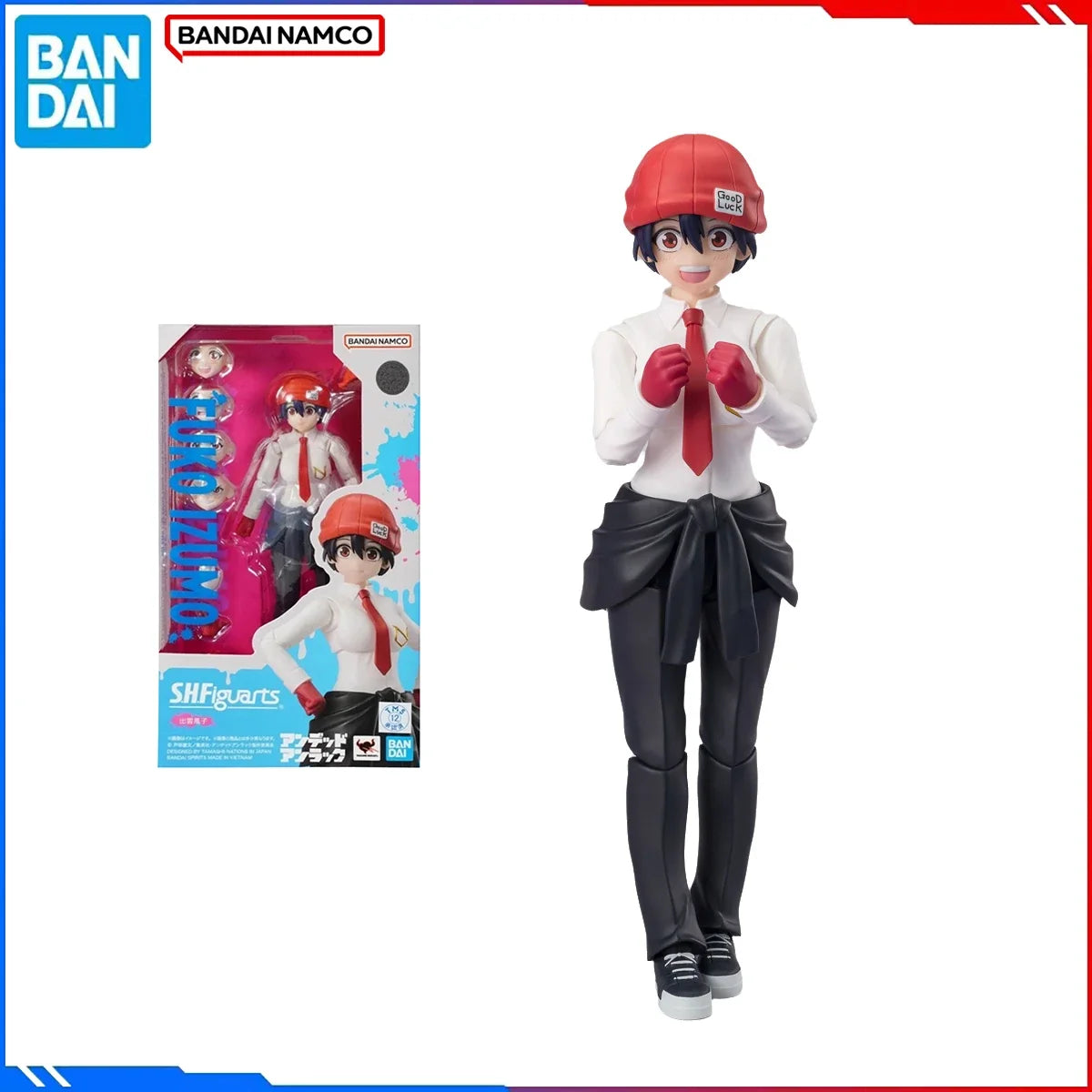 Genuine Bandai Original Undead Unluck Figure Model Kits S.H.Figuarts 1/12 Anime Figures Fuko Izomo Action Model Toys Gift For