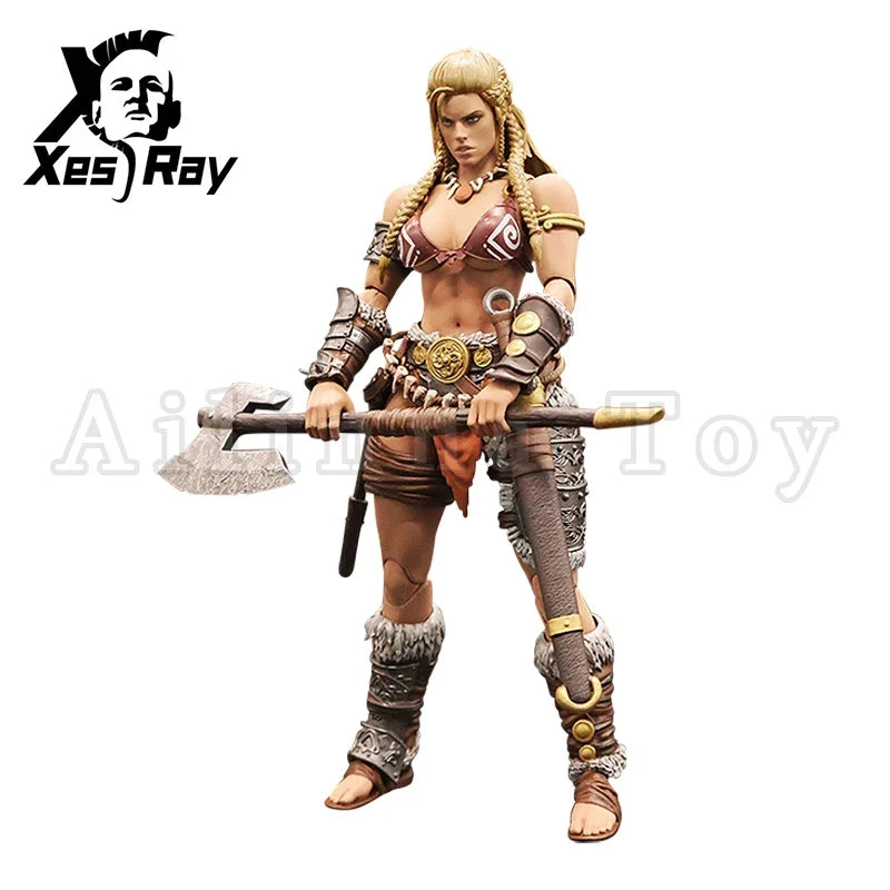 XesRay Fight For Glory 1/12 Action Figure Combatants 2025 Event Exclusive Gold Hildr Anime Model For Gift