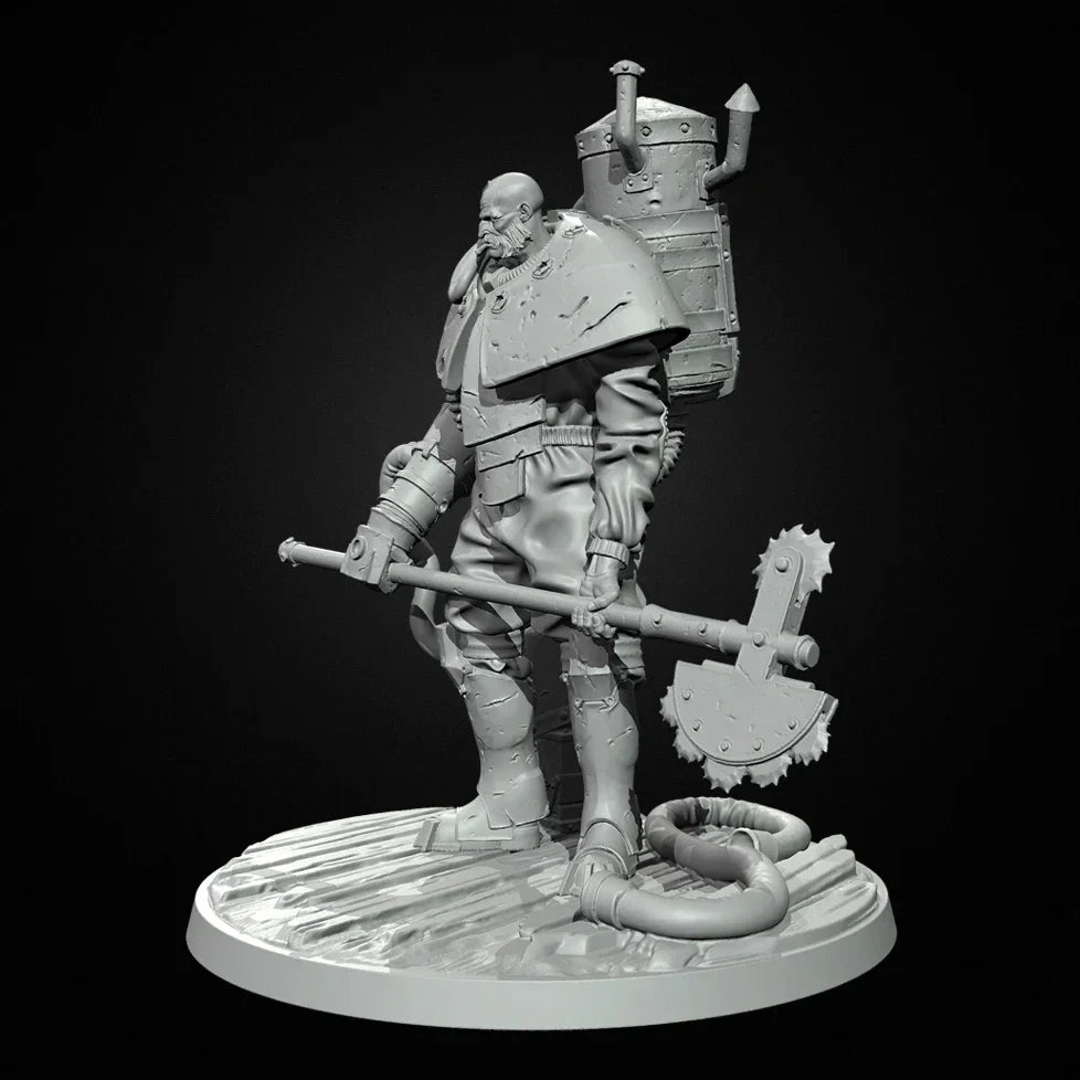 The height of man 38mm 50mm 75mm Resin model kits figure colorless and self-assembled（3D Printing ） TD-7319/3D