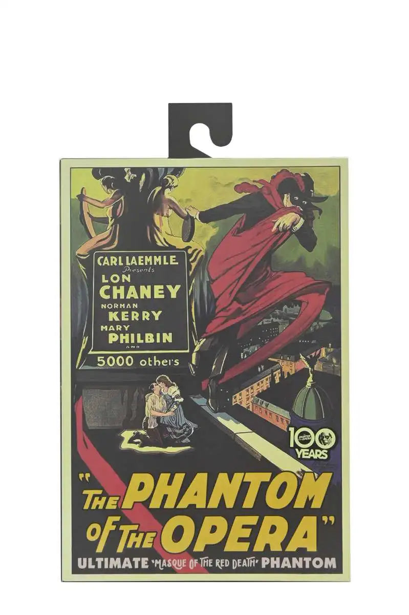 NECA 04879 The Phantom Of The Opera (1925) Action Figure Phantom Of The Opera "Masque Of The Red Death" Collect Doll Decoration