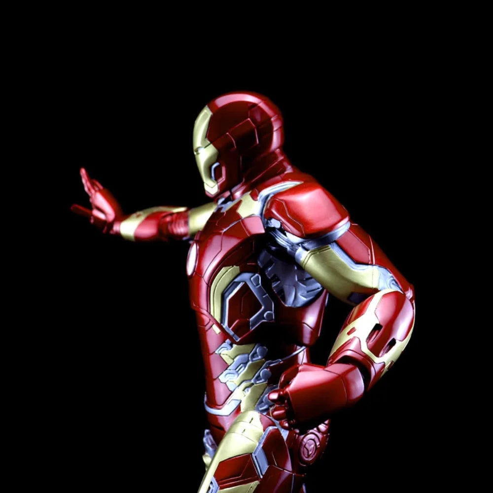 in stock 50cm The Avengers iron man popular action figure Desktop Decor Collection Toy for Kid Birthday & Spring Festival Gift