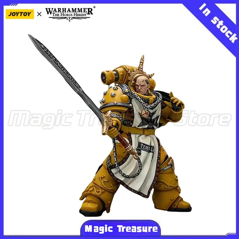 【MT】 JOYTOY 1/18 Action Figure Original Warhammer 40K Imperial Fist First Warrior Sigismund Model Gift Collection