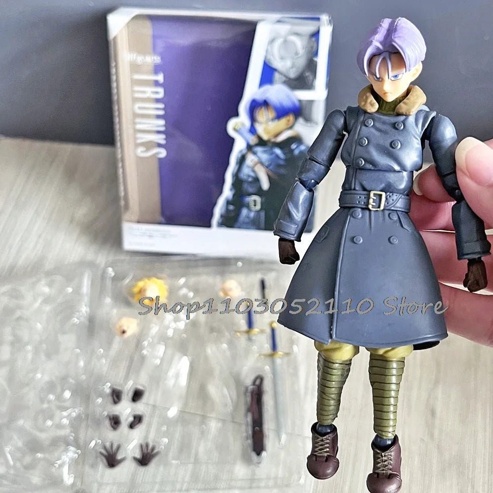 Dragon Ball Z Trunks S.h Figuarts Figure Anime SHF Trunks Collection Model Toy Brithday Gifts