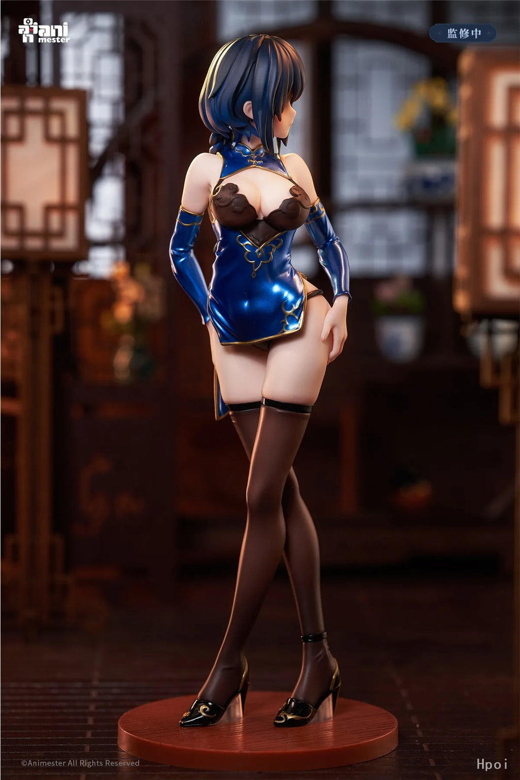 27CM Anime Nangong Yingtao Figure Cheongsam Slightly Exposed Standing Posture Model Toy Gift Collection Decorative Ornament PVC