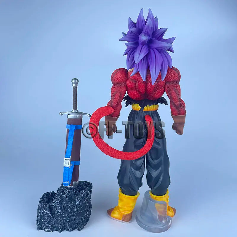 26CM Anime Dragon Ball Z Trunks Figures Future Trunks Ssj4 Figurine Action Figure PVC Statue Collection Model Toys Gifts