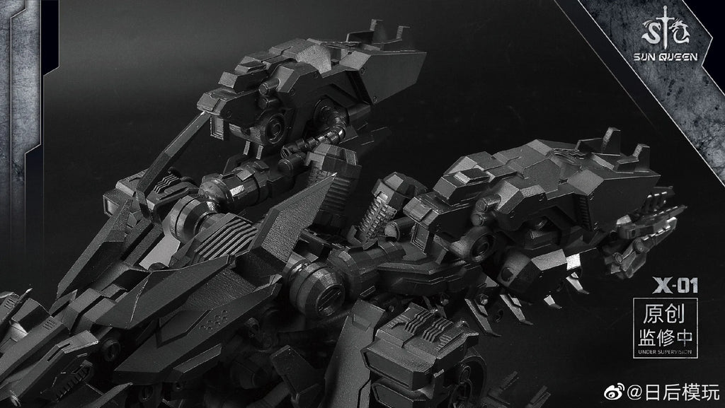 New Sun Queen Assemble Toy Model X-01 X01 Destiny ZOIDS Dinosaur Action Figure Robot Toys in stock