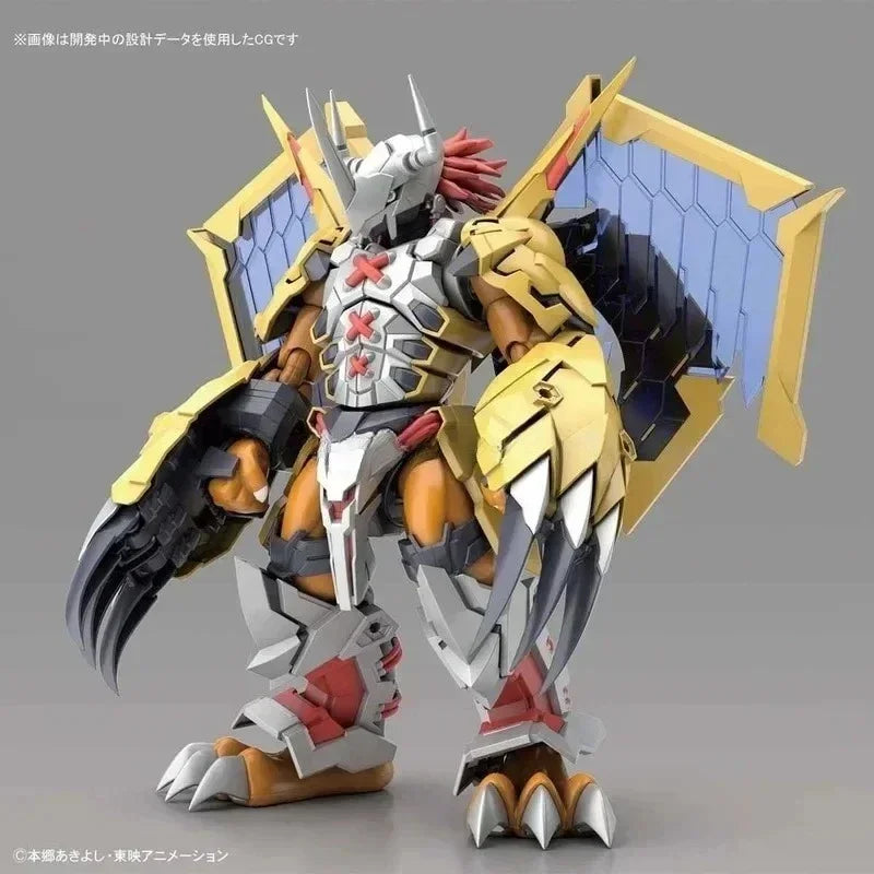 Original Bandai Digital Monster Figure-rise Standard Anime Figure Model WARGREYMON AMPLIFIED Character Model Toy Gift Collection