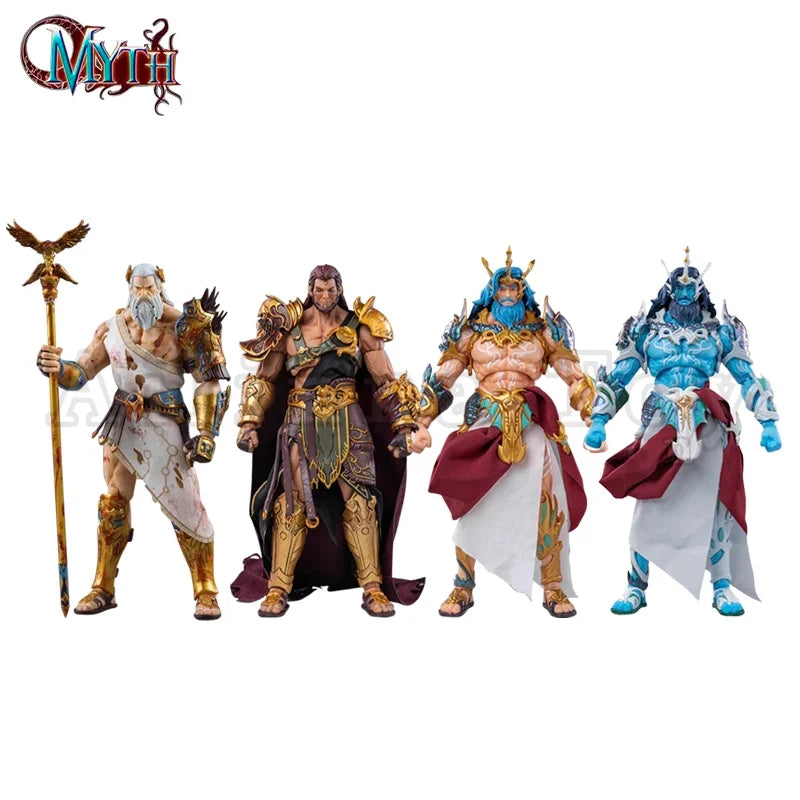 Shinfu Toys 1/12 Action Figure Myth Gods Zeus Hades Poseidon Anime Model For Gift
