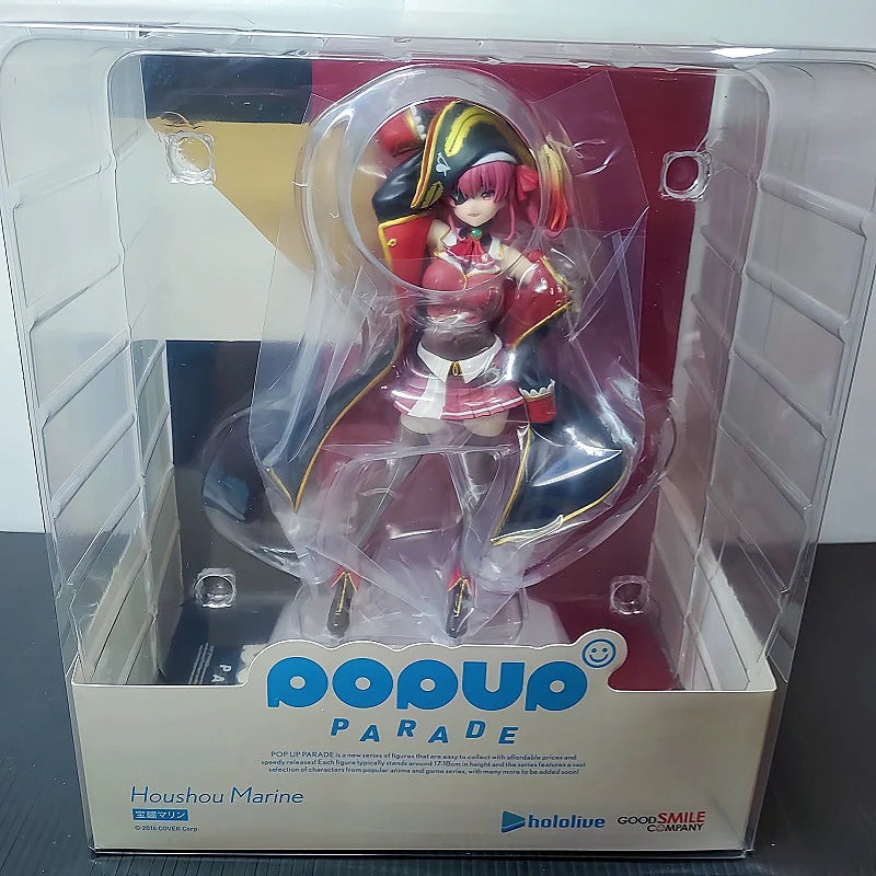 Good Smile Original Pop Up Parade Pretty Girl Model Houshou Marine Figure Model Collection Desktop Decoration Toys Gifts