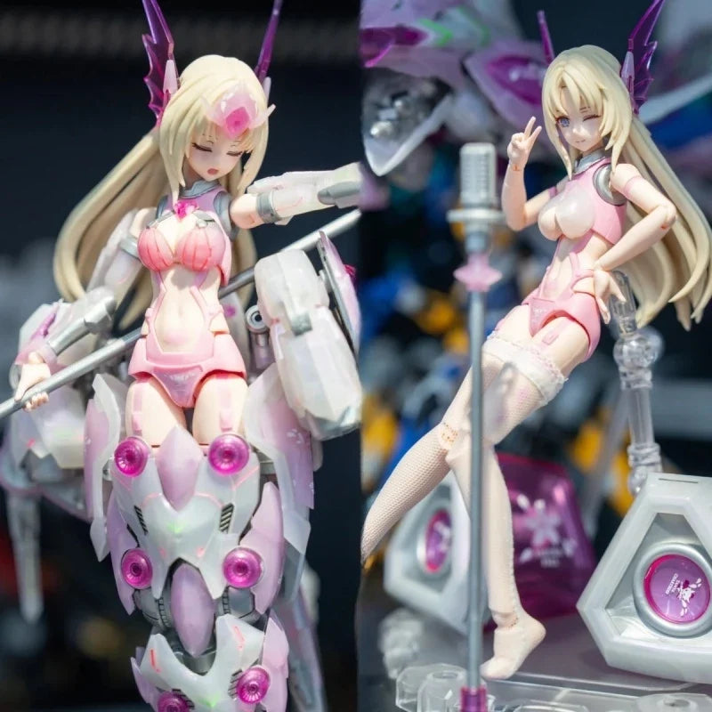 Nuke MATRIX Cyber Deep Sea Siren - ver. Falling Cherry Blossoms:Mermaid Mobile Suit Girl Action Figureals Model Assembly