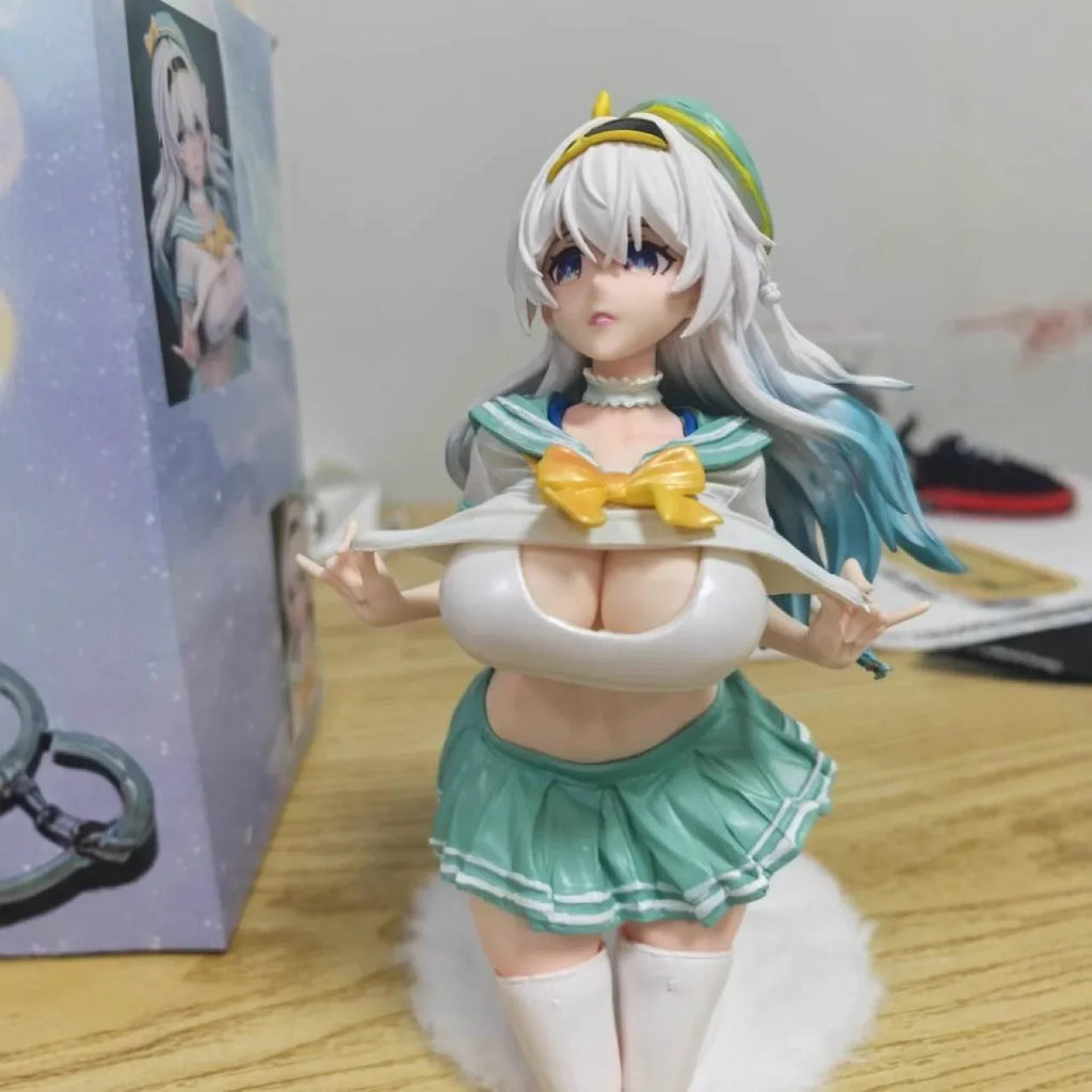 Sexy Anime Girl GK Model Desktop Statue Toy Anime Figure Collectible Gift for Adults
