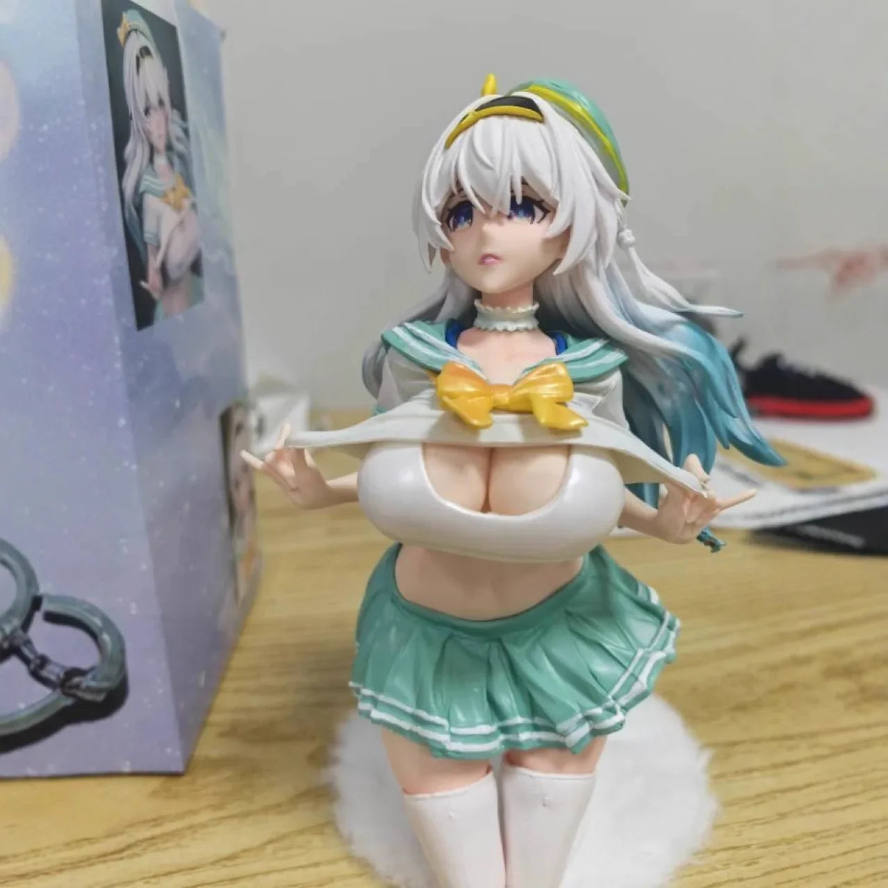 Sexy Anime Girl GK Model Desktop Statue Toy Anime Figure Collectible Gift for Adults