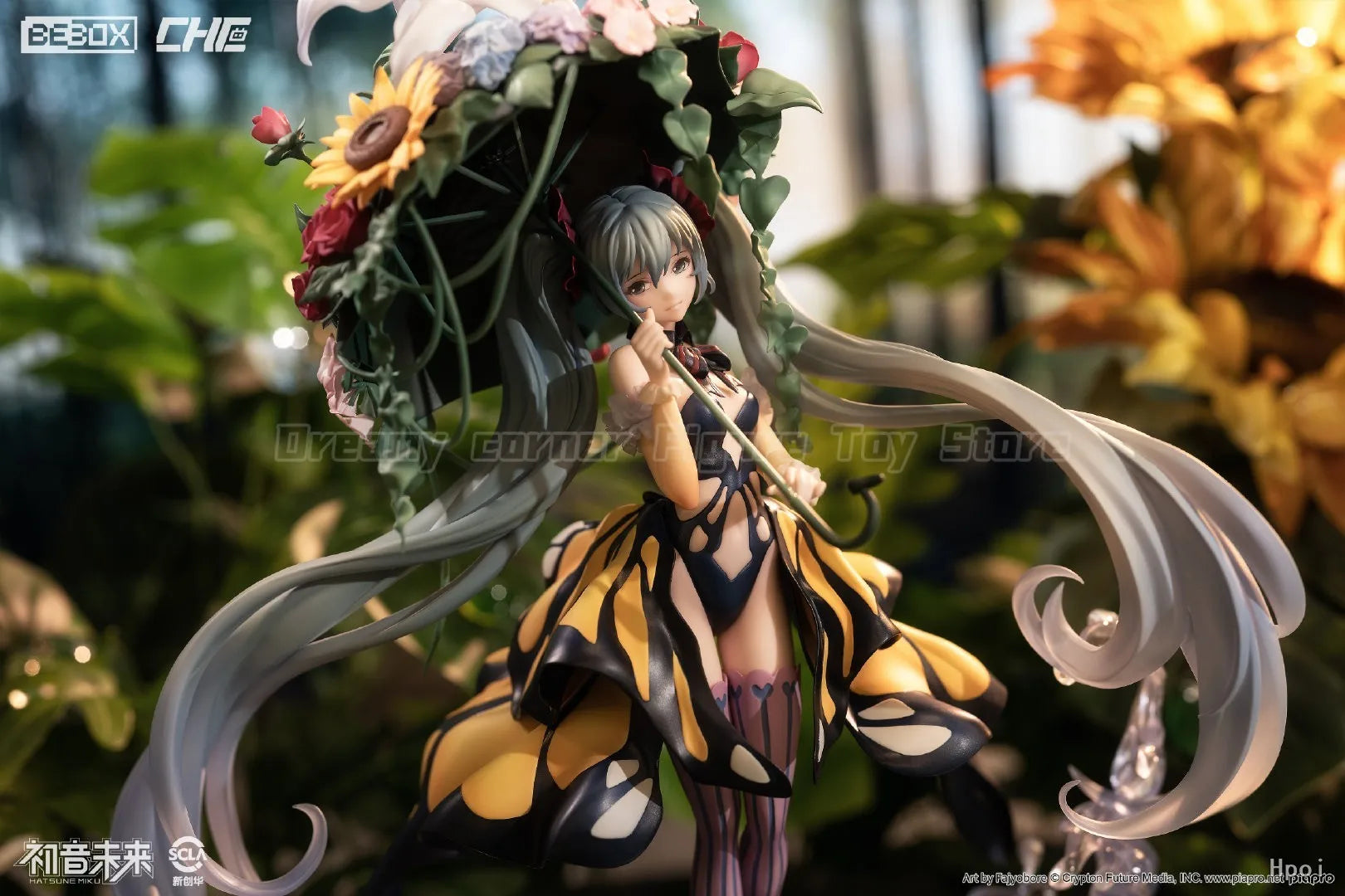 【In Stock】BEBOX Piapro Characters Hatsune Miku Swallowtail 1/7 Proportion Figure Toy Gift