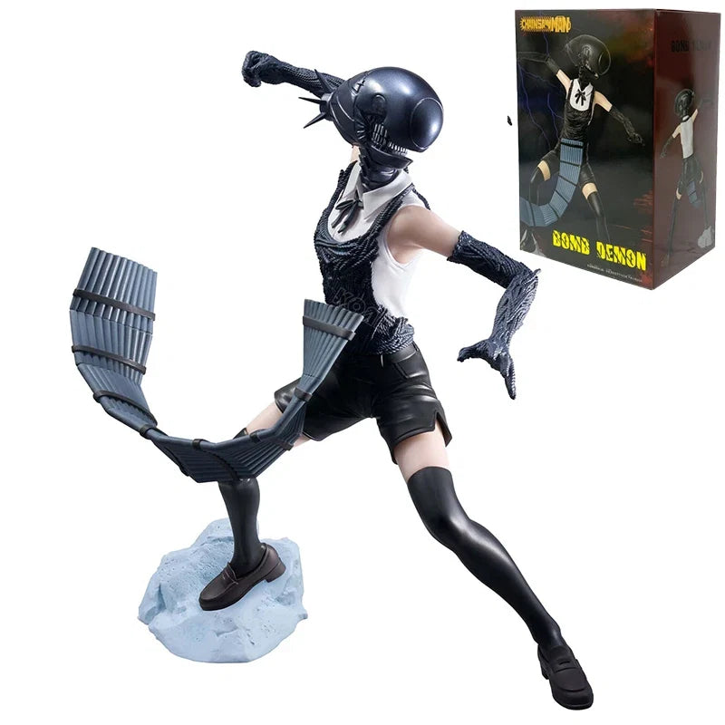 18cm Chainsaw Man Reze Hen Demon Anime Figure Denji/Power Action Figure Aki Hayakawa/Makima Bunny Girl Figurine Model Doll Toys