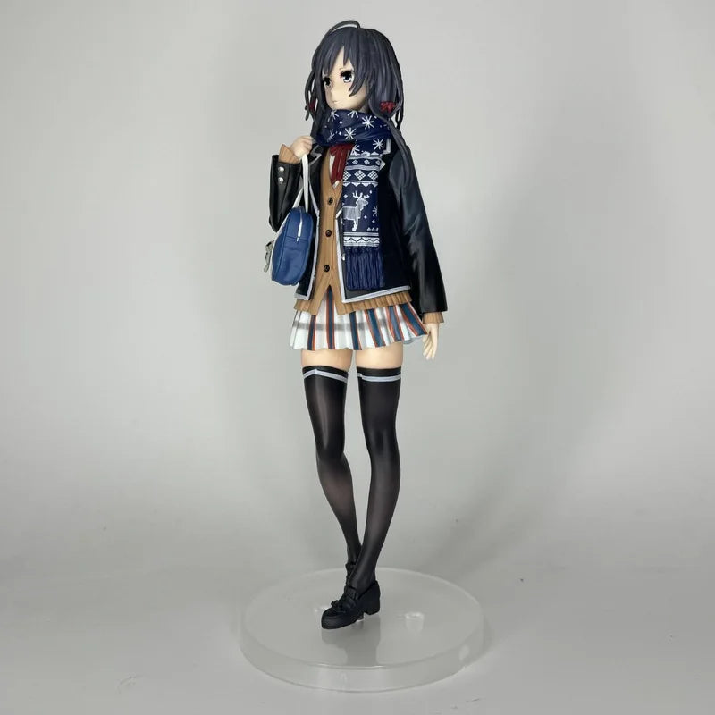 26cm My Teen Romantic Comedy Snafu Yukinoshita Yukino School Uniform Anime Figure Model Statue Collection Decoration Ornament