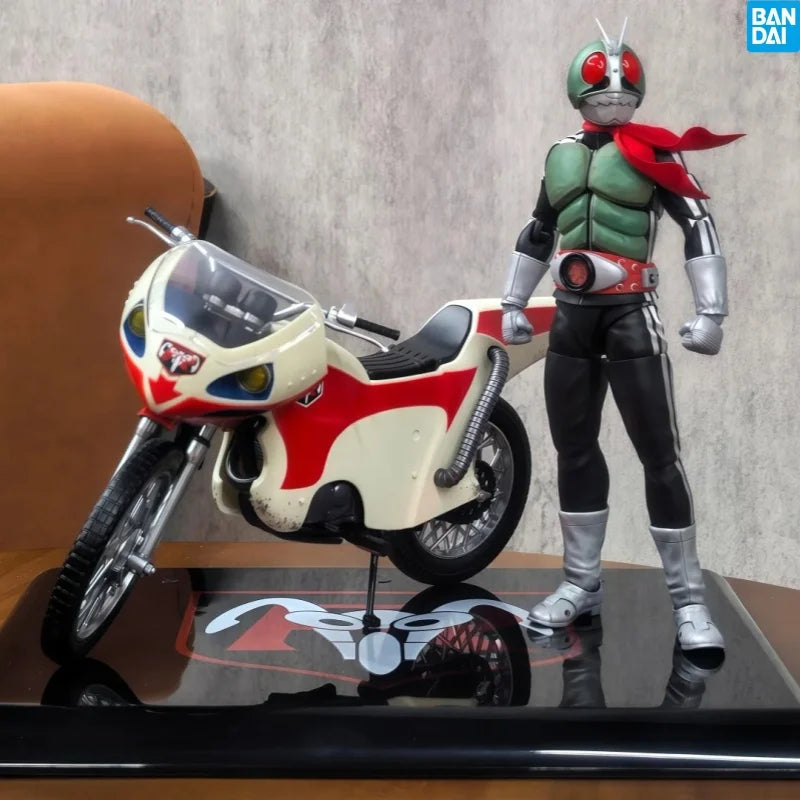 Bandai Shf Kamen Rider New No. 1 Edition New Cyclone And Showa Rider Action Figure Model Collectible Toys In Stock