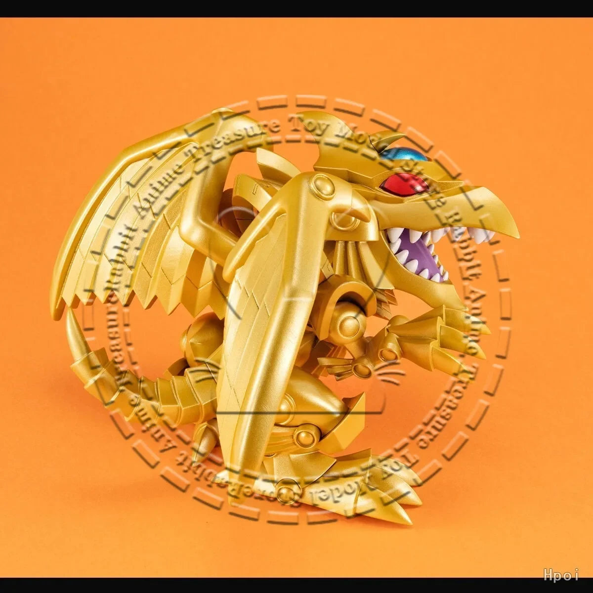 In Stock Original Genuine MegaHouse MEGATOON Yu-Gi-Oh Chibi Figure The Winged Dragon of Ra Collectible Toy