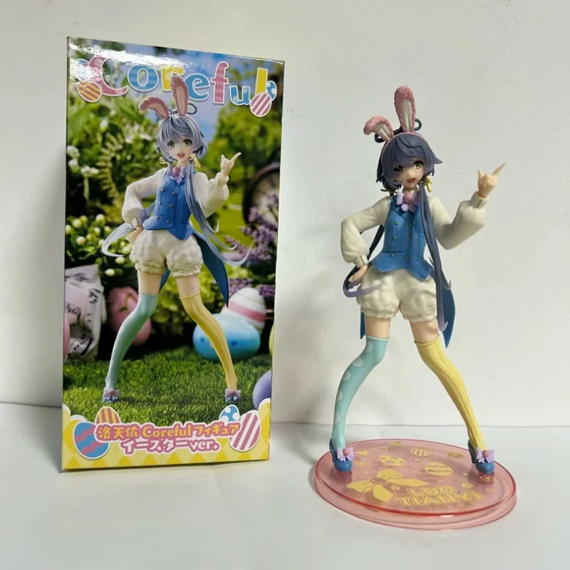 In Stock Taito Vsinger Luo Tianyi Easter Ver. Rabbit Ear Design Action Figure Prize Figure Model Collection Toy Ornament Gift