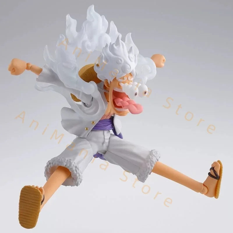 Shf Monkey D Luffy Gear 5 NIKA  Action Figure Anime ONE PIECE Luffy Figure Movable Joints Collection Model Toys Birthday Gift