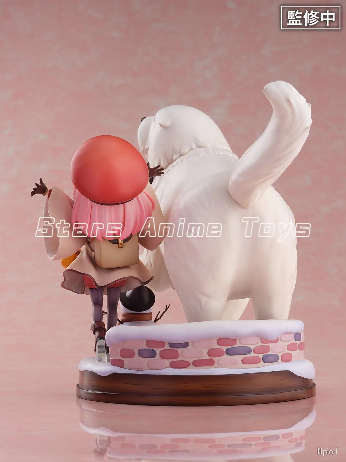 Original SSF SPY×FAMILY CODE: White ANYA FORGER and BOND FORGER 1/7 Ornaments Anime Figures Toy
