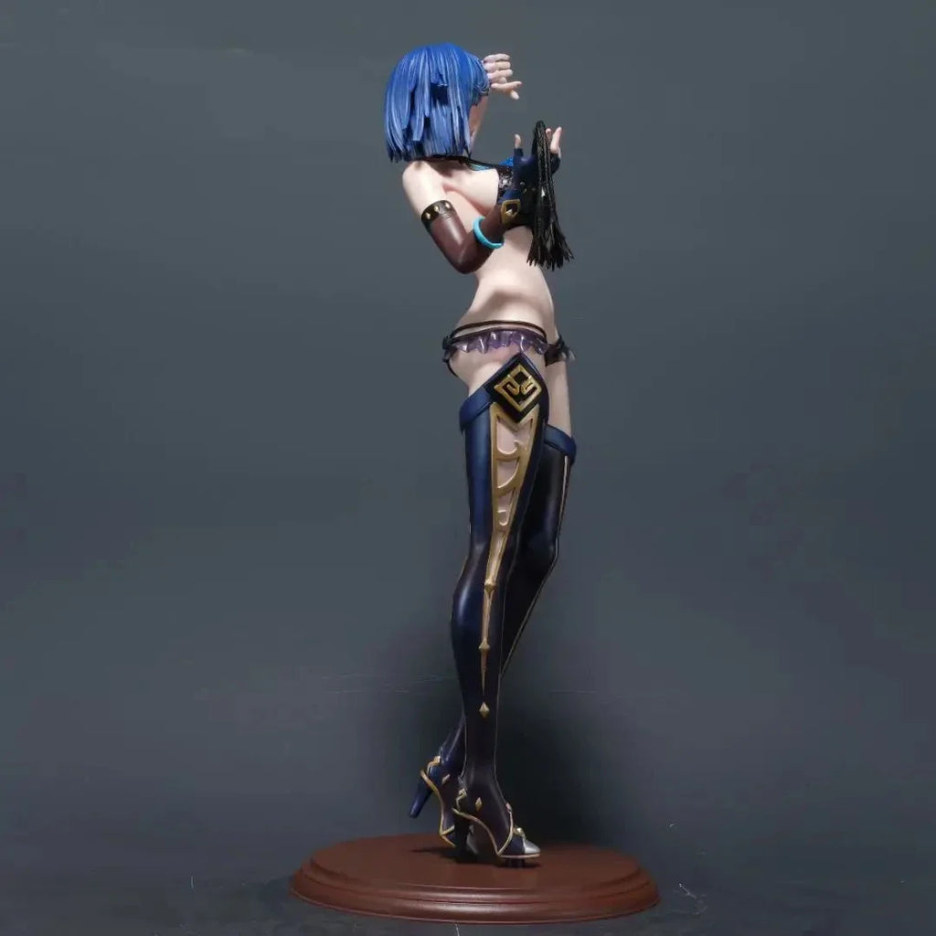 Impact Mihoyo Yelan Gk Game Figures Yae Miko 1/4 Anime Figures 45cm Pvc Statue Collectible Decoration Custom Toy Gifts