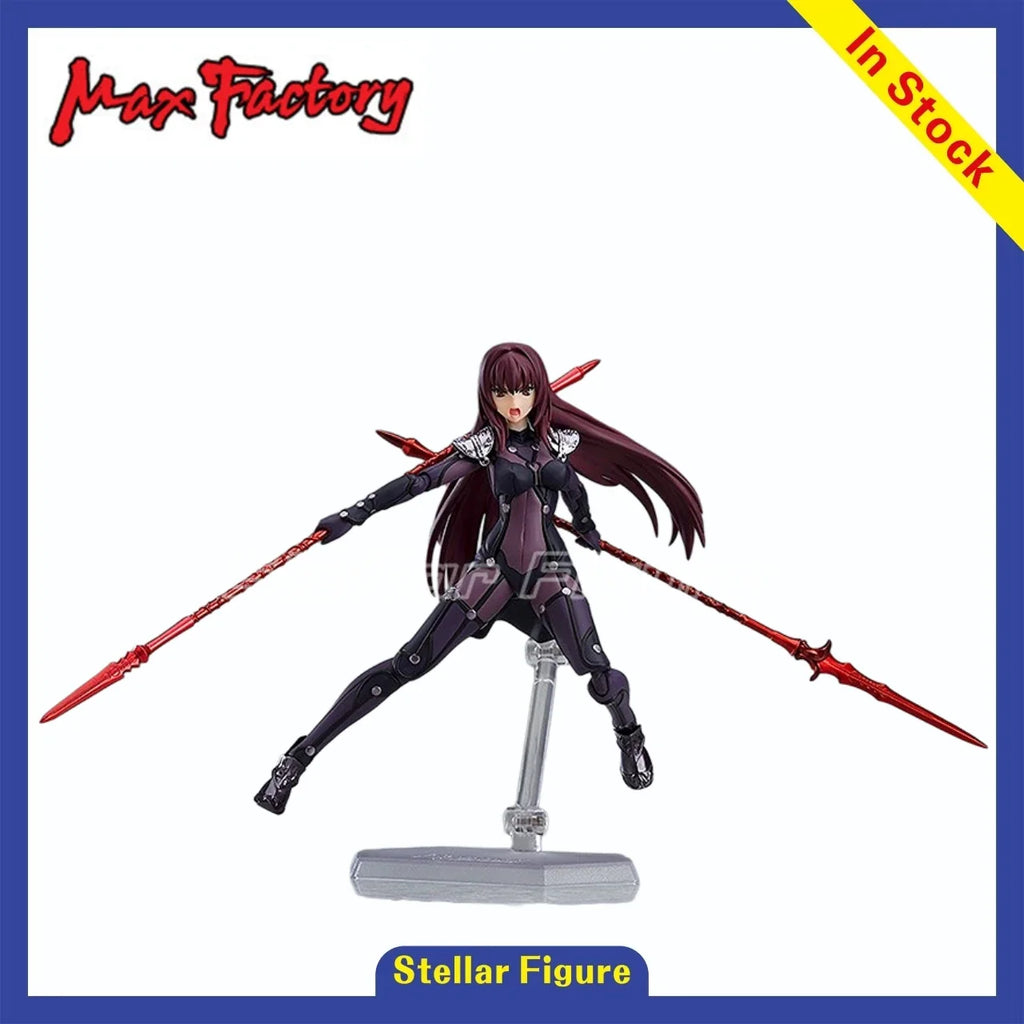【SF】In Stock Original Max Factory Figma381 Fate Grand Order Scathach Figures Model Anime Collection