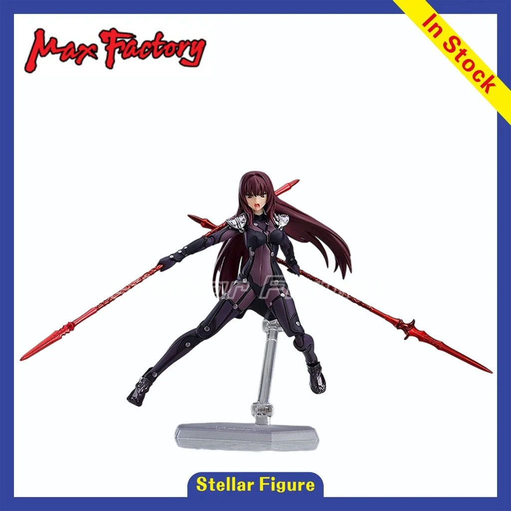 ã€SFã€‘In Stock Original Max Factory Figma381 Fate Grand Order Scathach Figures Model Anime Collection