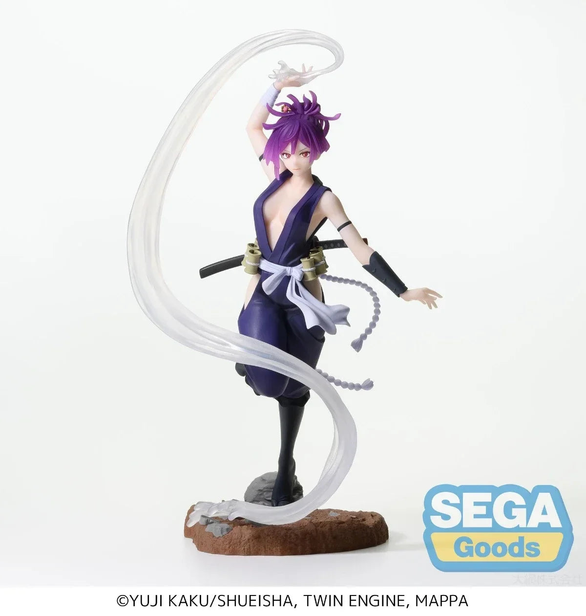 SEGA Genuine Luminasta Hells Paradise Yuzuriha Sagiri Yamada Asaemon Gabimaru Figure Collection Figurine Toys Model Doll Gift