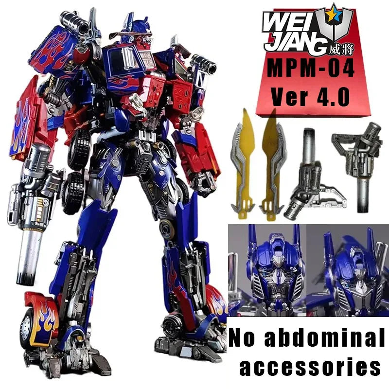 [IN STOCK] WEIJIANG MPM04 OP Commander Masterpiece Transformation Optimu Primal Action Figure Toy Movie Model MPM KO Deformation