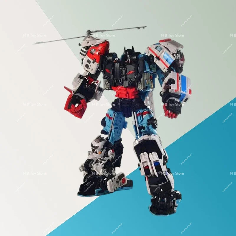 Transformation 5 in 1 Defensor Yes Model  YM-17 YM17 Vulcan Hot Spot  KO Action Figure Robot Model Deformed Toys