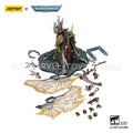 JOYTOY 1/18 Mortarion Daemon Primarch Of Nurgle With Ancient Weapons The Lantern And Silence Action Figure Gift Toys