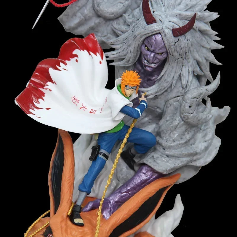 NarAAikaze Minato Gk Fourth Generation mesurost Is Sealed Anime Figure, Modèle décoratif, Statue, Jouet à collectionner 28cm