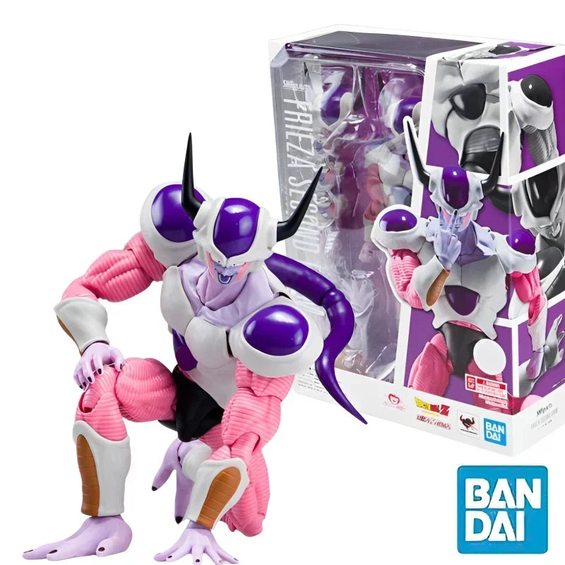 New Original Bandai Shf Dragon Ball Z Frieza Second Form Anime Figure Model Collection Toy Gift Anime Figure Model Toy in Stock