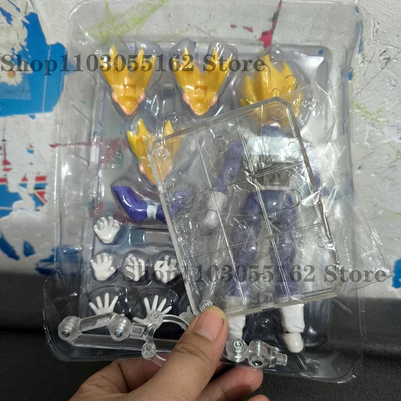 Bandai Dragon Ball Z S.H.Figuarts Super Saiyan Vegeta Action Figure DBZ Toys  Model Toys Gift Room Ornament