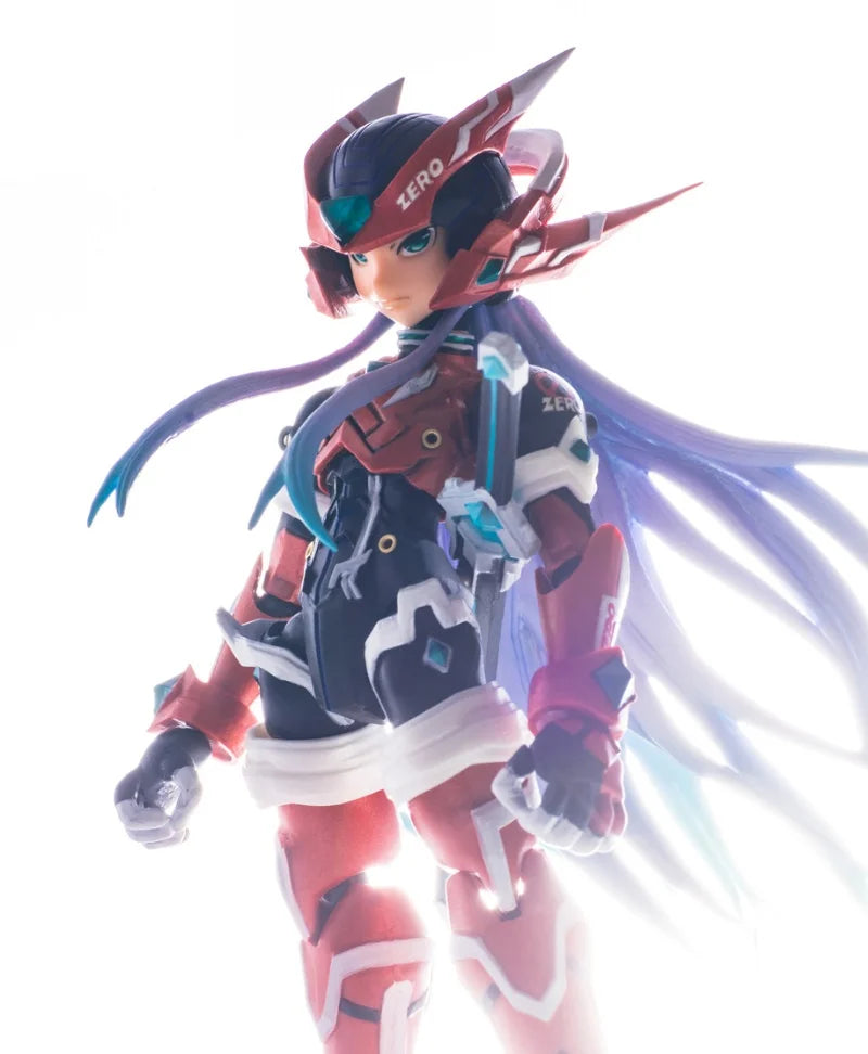 New Anime ROCKMAN ZERO Figures kawaii resin GK DIY manual White assembly Model Statue Toys doll Collection Gifts