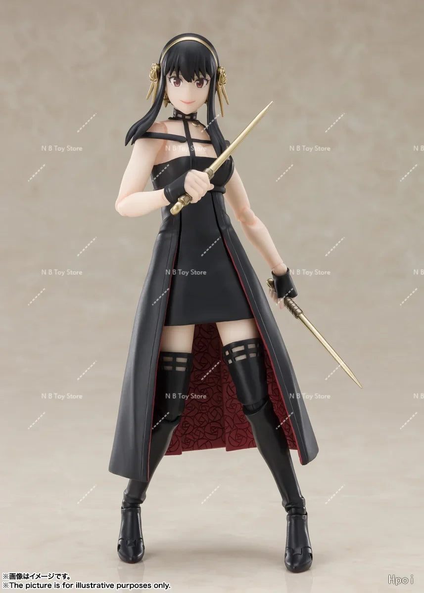 In Stock Bandai S.H.Figuarts Spy × Family Yor Forger Loid Forger Anya Forger PVC Model Animation Character Action Toy Toy Action