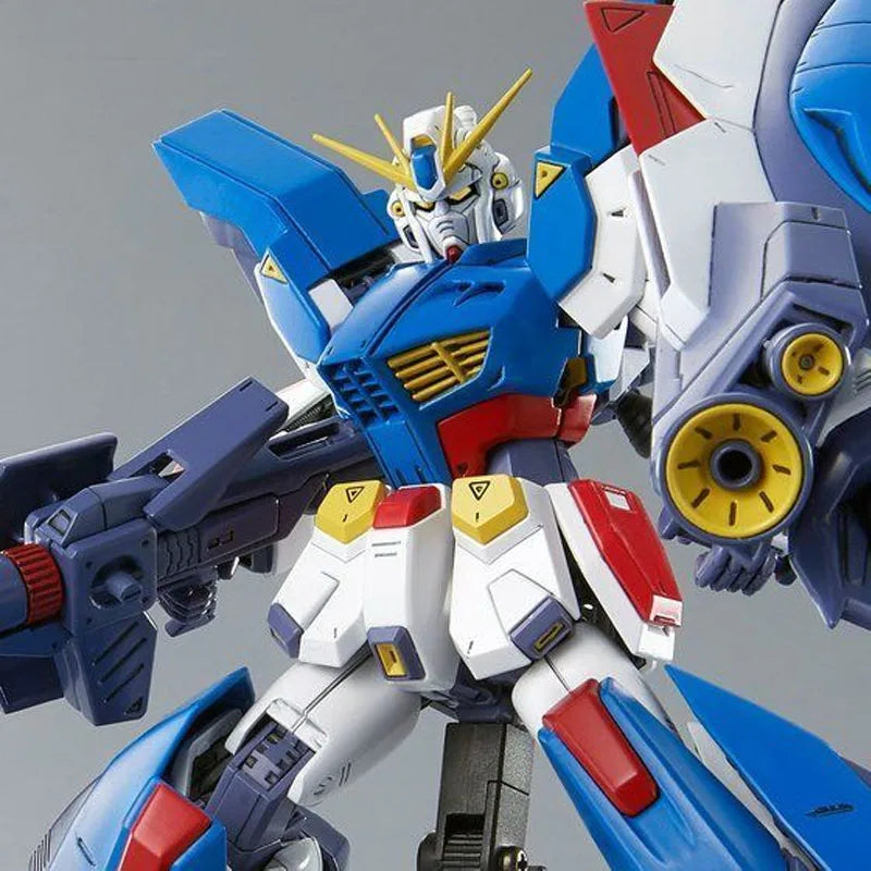Bandai Original MG  Gundam F90II Intercept Type  F90ⅡI 1/100 Anime Action Figure Assembly Model Toys Gifts For Children GUNDAM