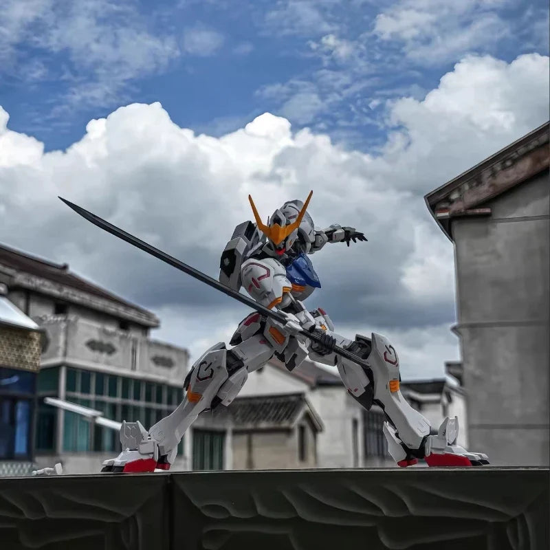 MG 1/100 Asw-G-08 Barbatos 4th Form Mecha Model Kit Assembly Action Figures With Water Decals Mobile Suit Surprise Gift Toys ﻿