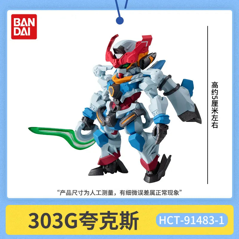BANDAI EX CASHAPON GUNDAM GQuuuuuuX Zaku Action Figure Anime Figures Keepsake Ornament Holiday Gifts Model Toys