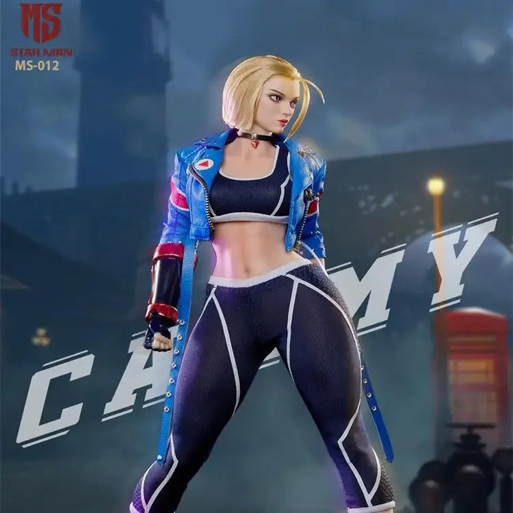 【In stock】STARMAN 1/6 Female Agent-Blue Bee MS-012 Glue-encapsulated Action Figure Model Gift Collection