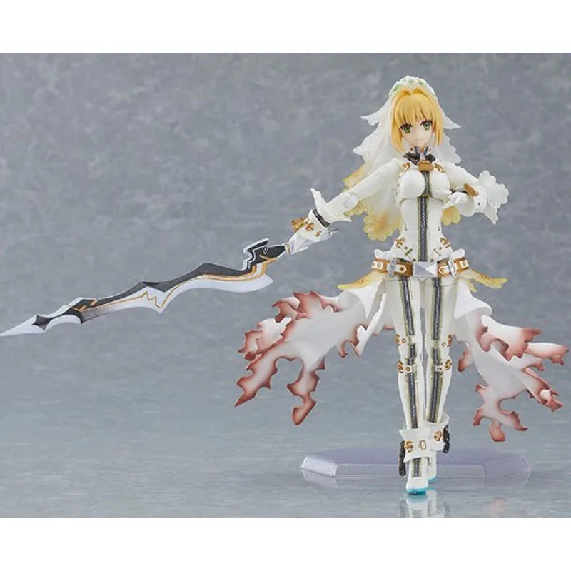 GSC Original Figma Fate/Grand Order Nero Claudius Anime Action Figures Toys for Boys Christmas Gift Collectible Model Ornaments