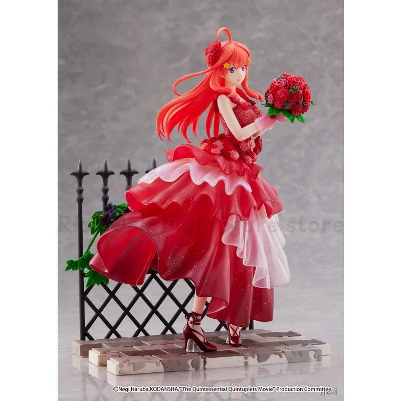 SSF The Quintessential Quintuplets Nakano Itsuki -Floral Dress Ver. 24.5cm 1/7 Anime Characters Model Figures Collection Holiday