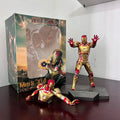 Crazy Toys Iron Man 3 Mark XLII Mk 42 Limted Edtion PVC Action Figure Body Changable Model Toy Gift For Collection Joint Movable