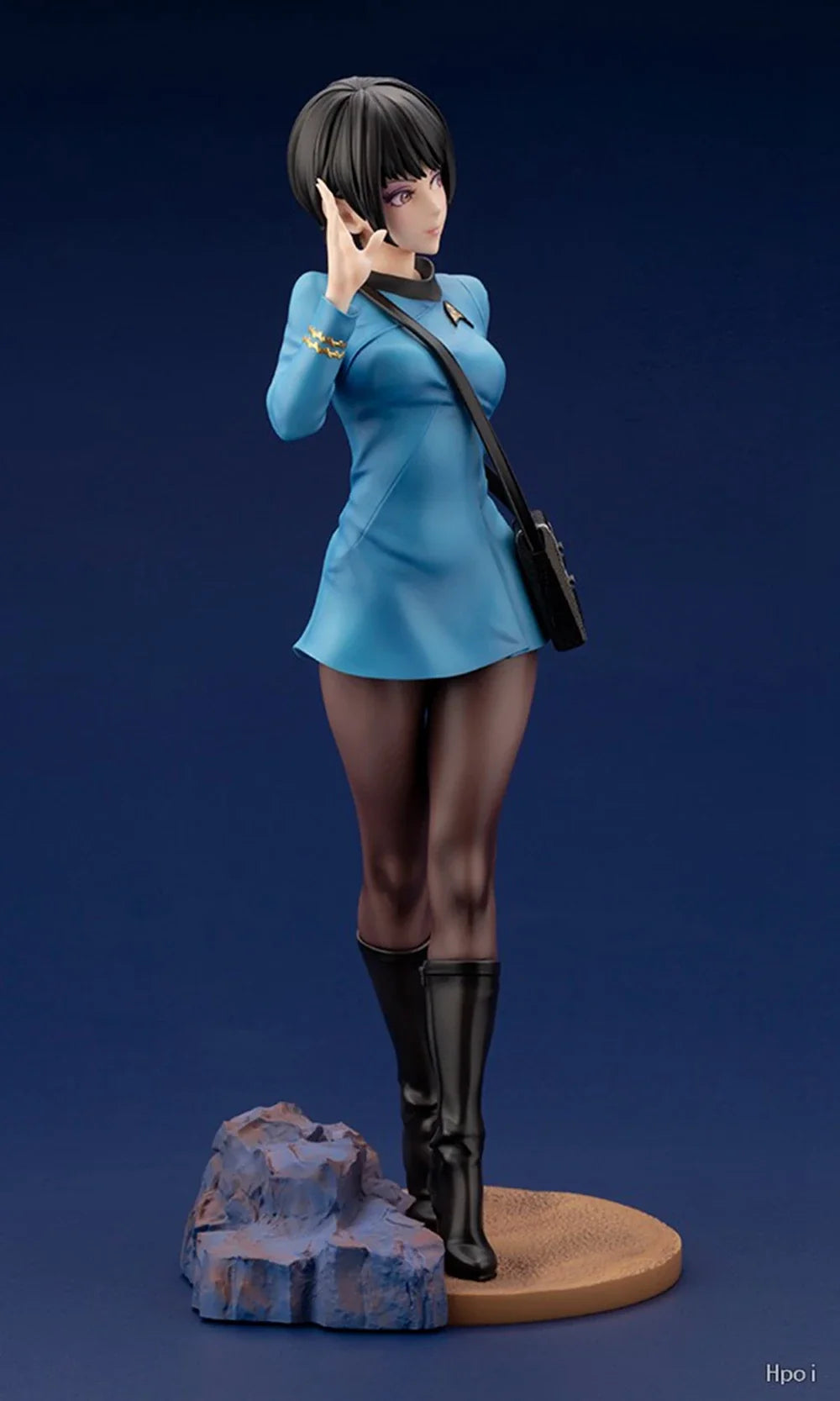 22CM Anime Star Trek The Figure Vulcan Scientist Series Bishoujo Statue Medical Officer 1/7 Stand Model Toy Doll Action Figure