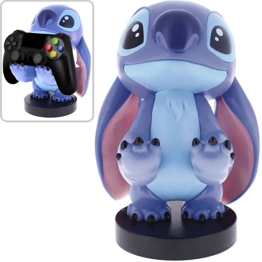 Lilo & Stitch Cable Guy Original Controller and Phone Holder Support Figure Collectible Model Toys