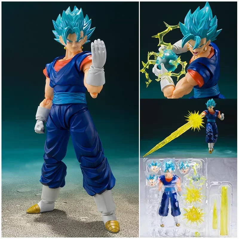 Dragon Ball Super Vegito Blue Action Figure Vegetto S.H.Figuarts Shf Super Saiyan God Pvc Anime Model Decoration Gift Toys
